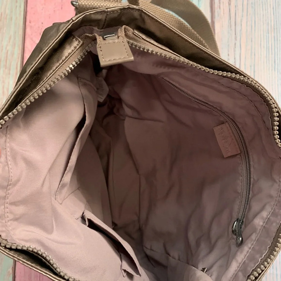 Kipling metallic gray crossbody bag medium size - Picture 5 of 8